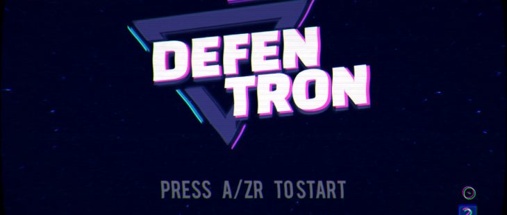 defentron title screen