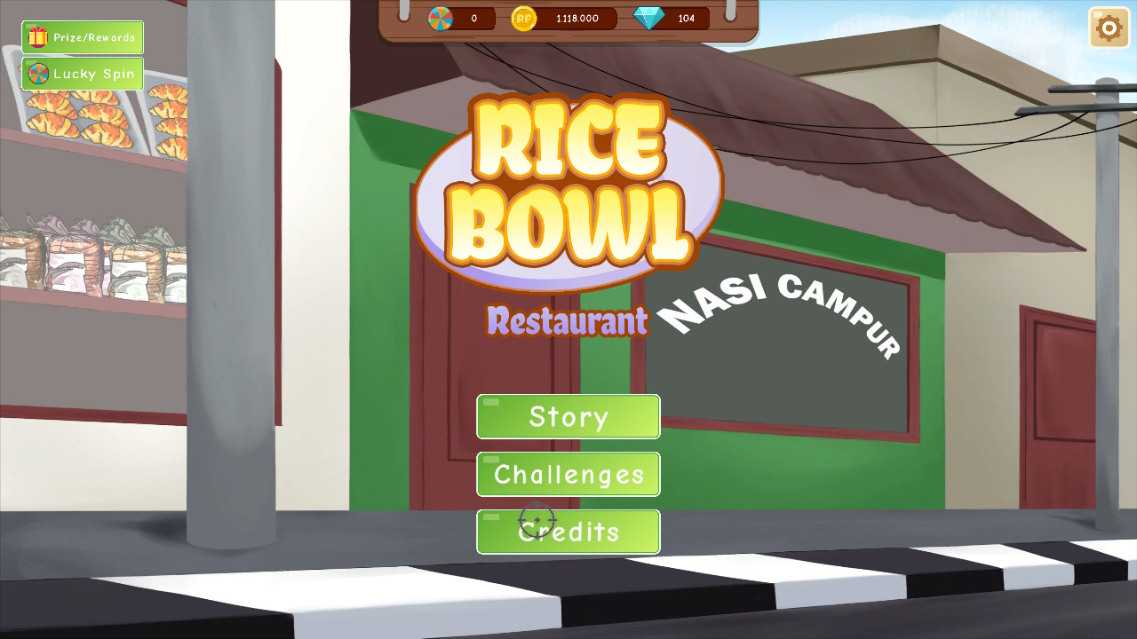 Rice Bowl Title Screen