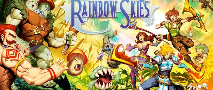 Rainbow Skies Title